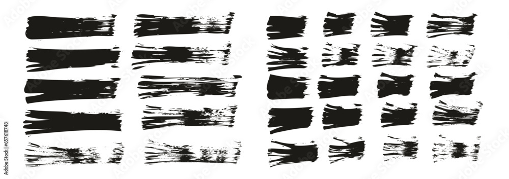 Flat Fan Brush Thin Straight Lines Mix High Detail Abstract Vector Background Mix Set Flat Fan Brush Thin Straight Lines Mix High Detail Abstract Vector Background Mix Set