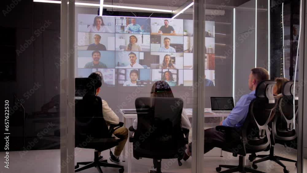 Online Video Conference Call