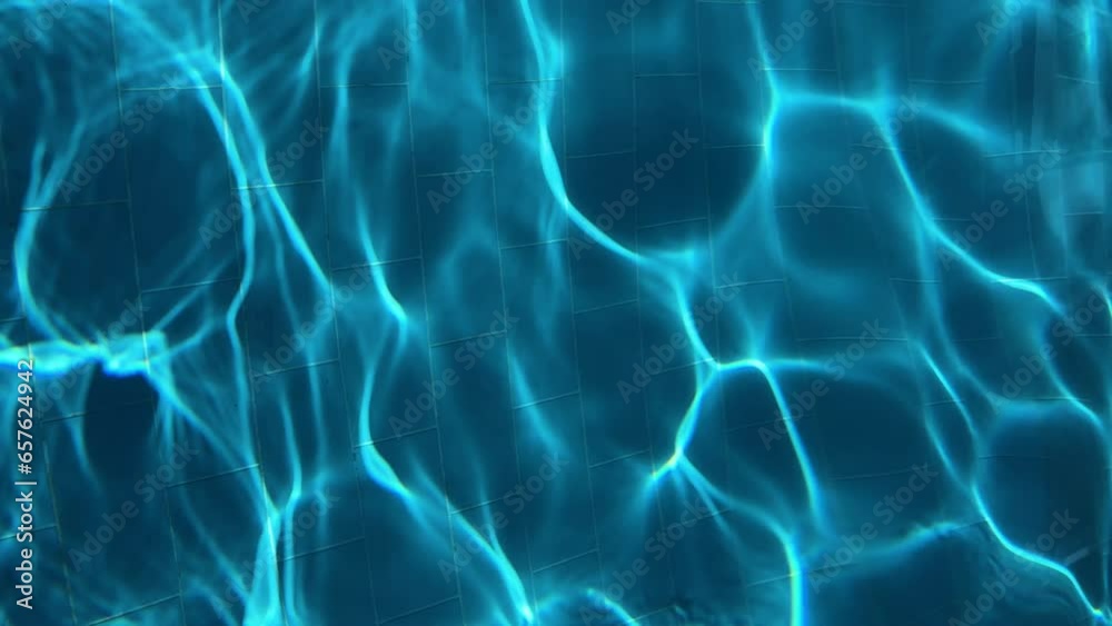 Abstract background animation: swimming pool, water.