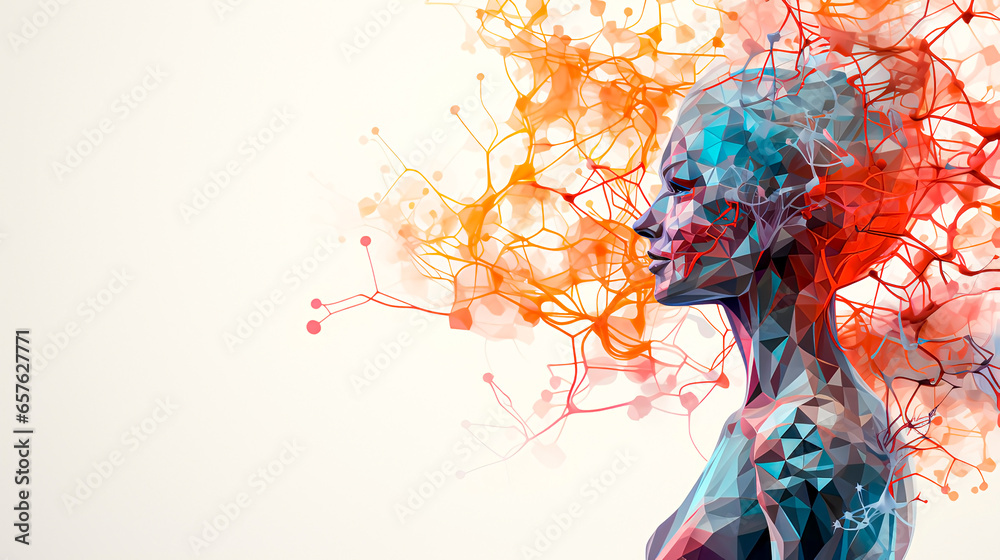 Fototapeta premium Abstract background for medical or biotechnology presentations.