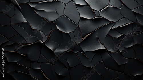 Minimalistic Abstract Modern Design of Black Pattern Background