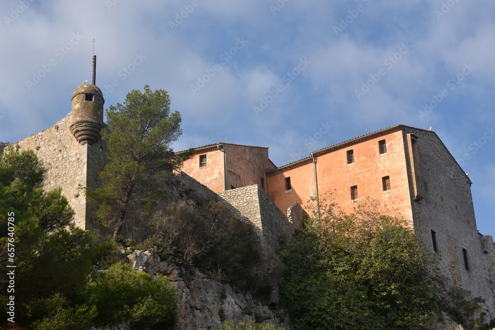 France, côte d'azur, îles de Lérins, île Sainte Marguerite, le Fort
