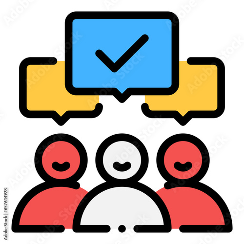 people vote icon