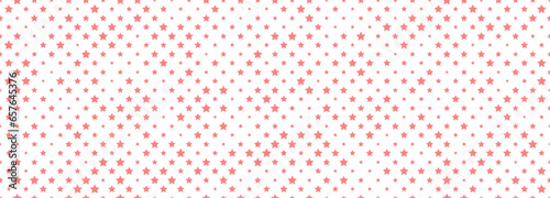 Seamless star pattern. Background with stars of different shades and sizes for textiles, packaging and creative design ideas