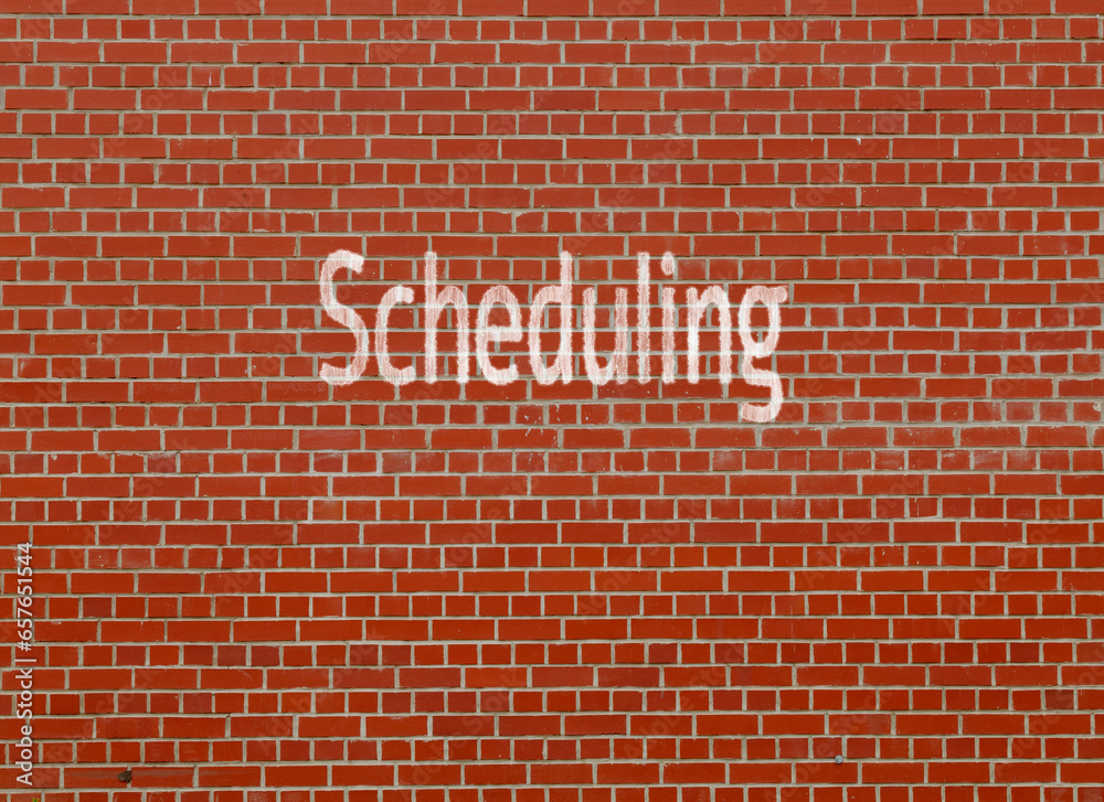 Fototapeta premium Scheduling: Creating and managing construction timelin