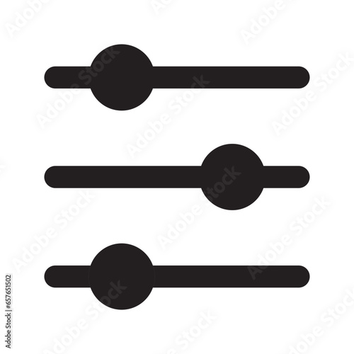 equalizer ui icon