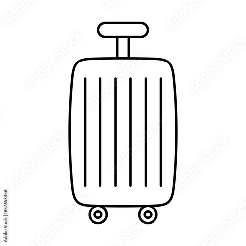 luggage hand drawn illustration