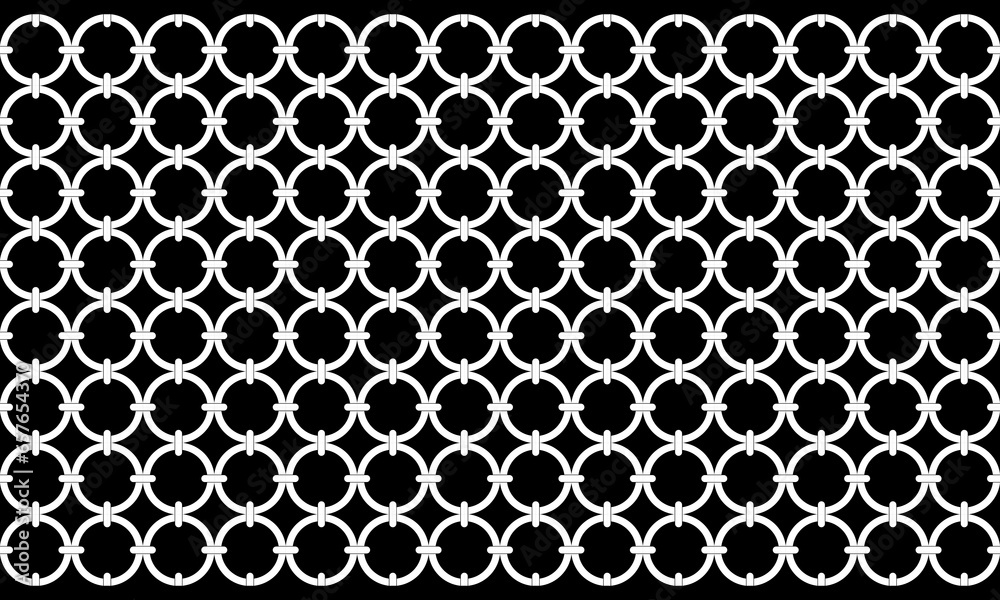 Connection Circle Shape Motifs Pattern, can use for Ornate, Background or for Decoration. Modern Contemporary Pattern Style. Vector Illustration Connection Circle Shape Motifs Pattern, can use for Ornate, Background or for Decoration. Modern Contemporary Pattern Style. Vector Illustration