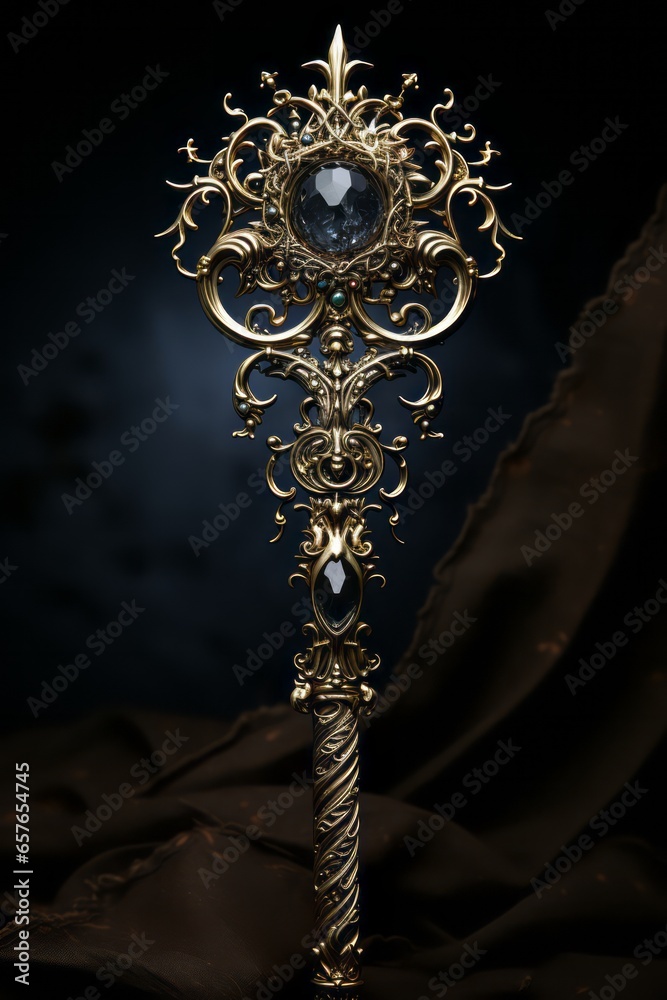 a magical wizard's staff a magician's weapon a magical wizard's staff a magician's weapon