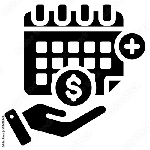 Longterm Debt Glyph Icon