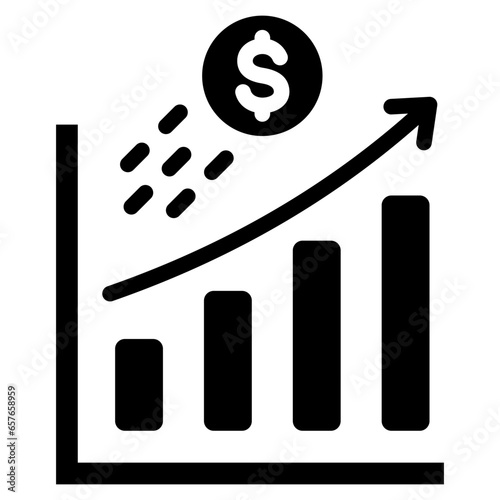 Profitability Glyph Icon