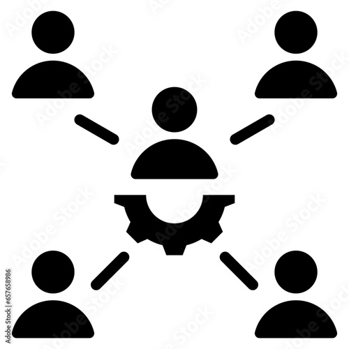 Relationship Glyph Icon