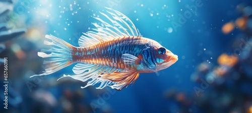 Fish. Generative AI technology. © Hero Design
