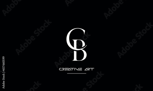 BC, CB, B, C abstract letters logo monogram