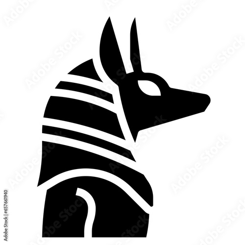 ANUBIS filled outline icon,linear,outline,graphic,illustration
