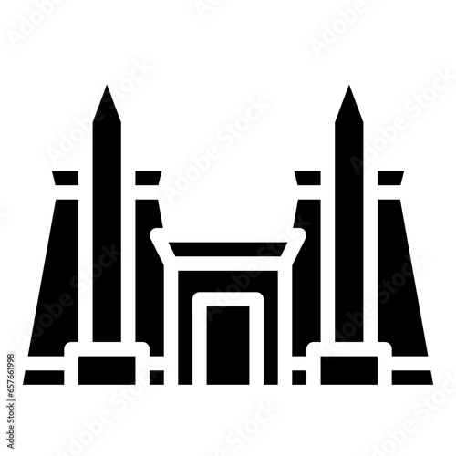 KARNAK filled outline icon,linear,outline,graphic,illustration