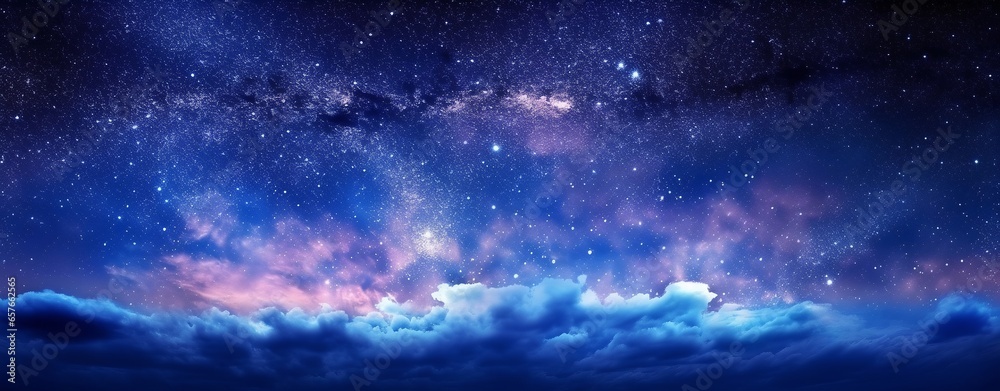 Night sky, generative AI