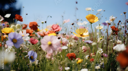 field of flowers © krit