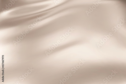 Close-up texture of natural beige silk. Light Gold fabric smooth texture surface background. Smooth elegant golden silk in Sepia toned. Texture, background, pattern, template.