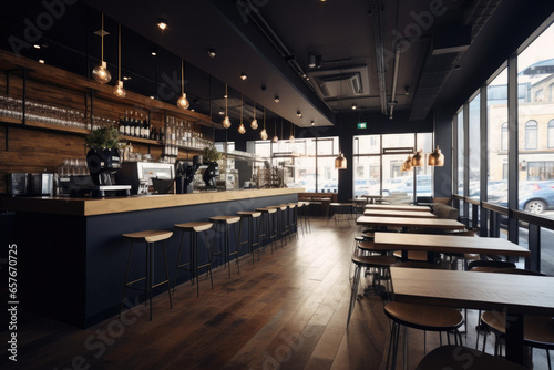 interior of a restaurant