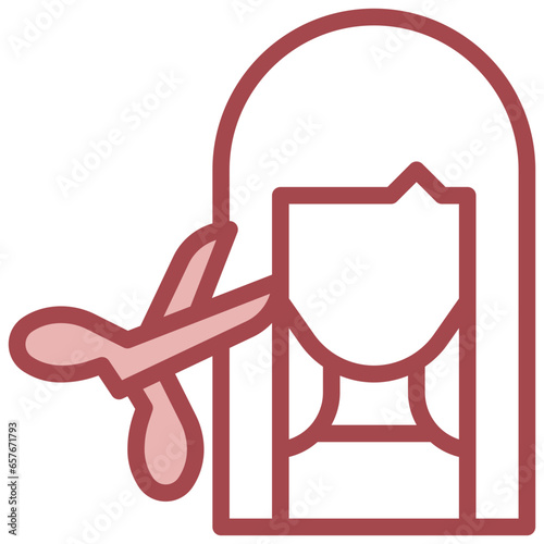 bangs filled outline icon,linear,outline,graphic,illustration