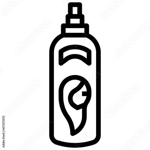 spray filled outline icon,linear,outline,graphic,illustration