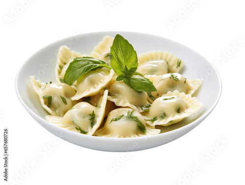 Ravioli is a type of pasta that is popular in Italian cuisine. It consists of small, square or circular pockets of pasta dough filled with a variety of savory or sweet fillings.