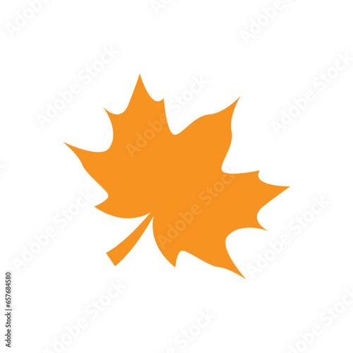 autumn leaf logo icon