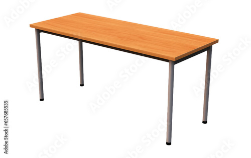 Modern Educational Table Solution in transparent background