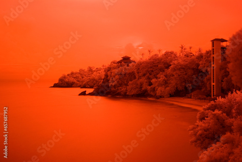 Paisaje Rojo, Samana
