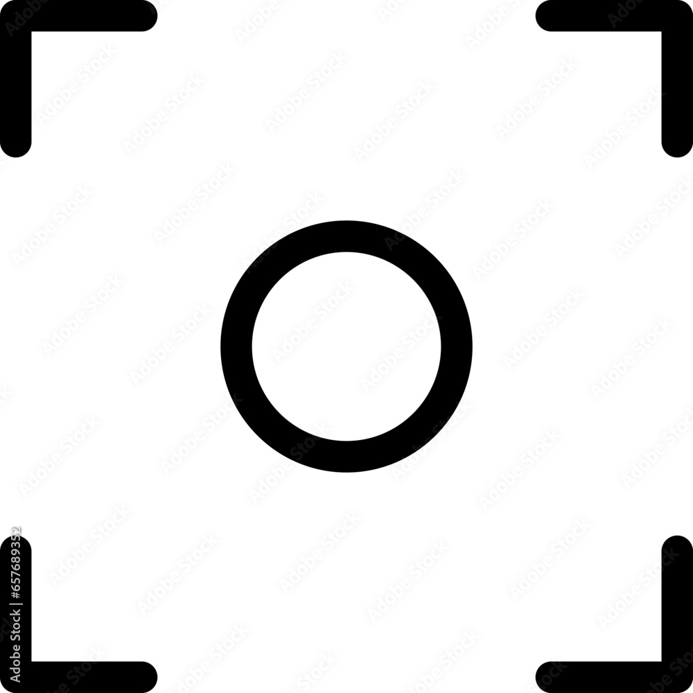 focus camera icon focus camera icon