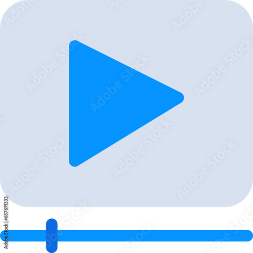 video play icon