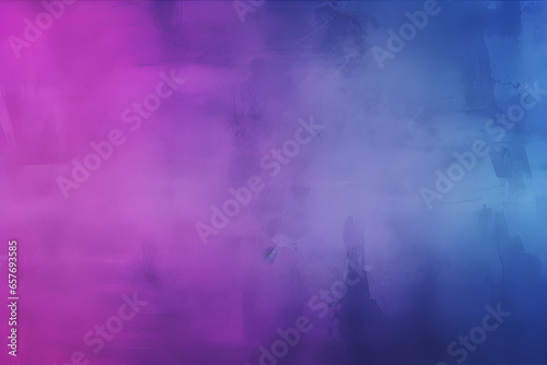 Slate Blue, Dark Orchid and Very Dark Magenta Colored Vintage Abstract Painted Background With Space for Text or Image. Can Be Used as Horizontal Header or Banner Orientation.