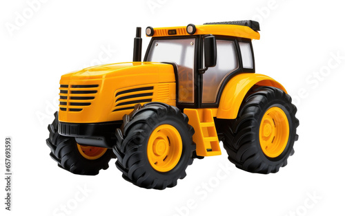 Playtime Joy Toy Tractor Edition on isolated background