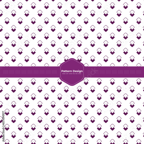 Abstract seamless flat  pattern design design template