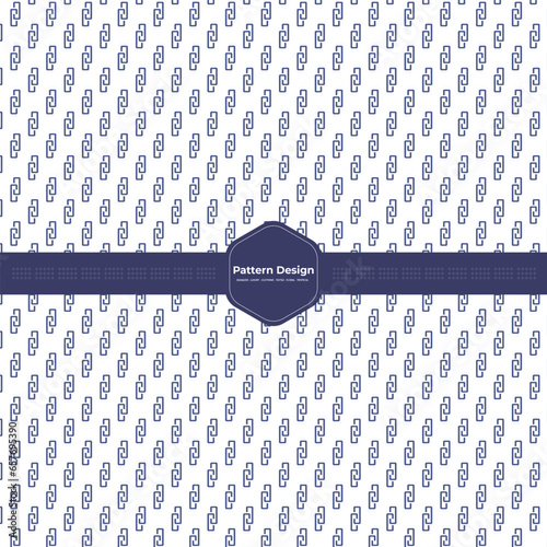 Seamless flat  pattern design design template