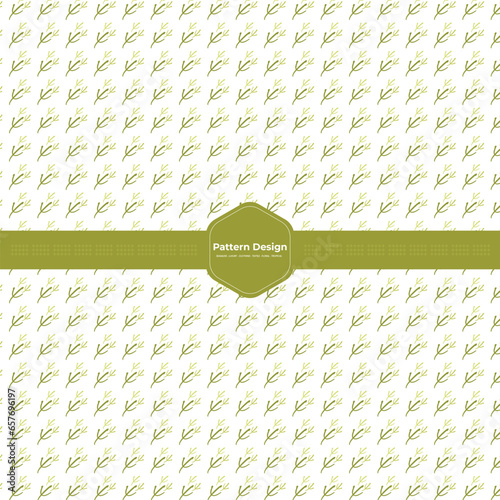 Seamless flat  pattern design design template