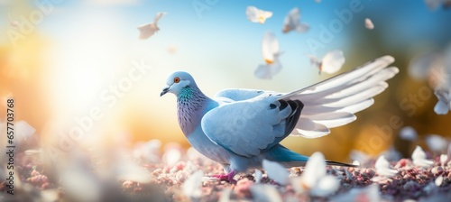Pigeon. Generative AI technology.
