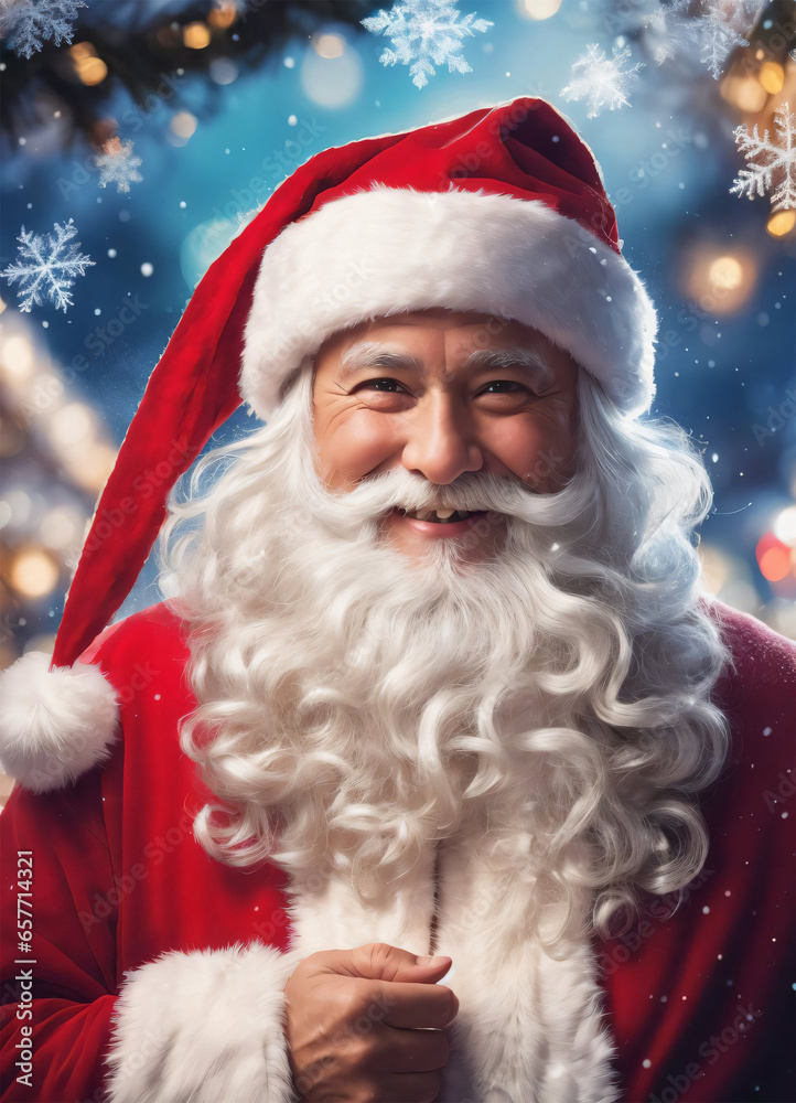Christmas Vibe Photo of Santa Claus Christmas Vibe Photo of Santa Claus