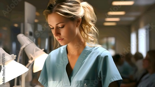 nurse at work