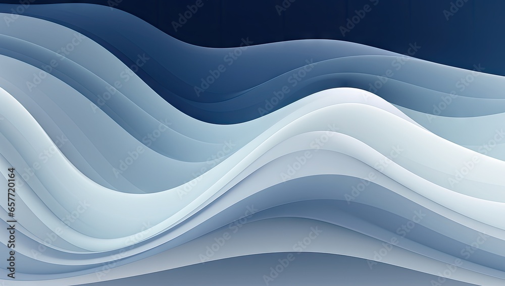 Fototapeta premium abstract wave background Generative AI