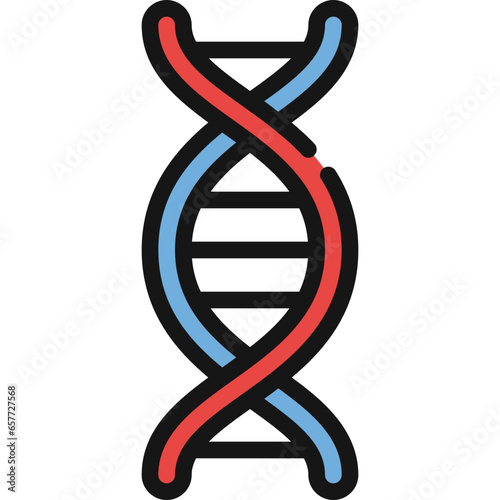 DNA Strand Icon