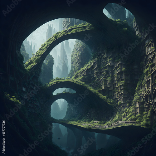 natural archs from other planet