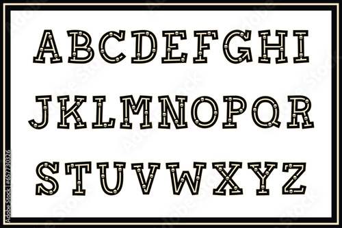 Versatile Collection of Skull Alphabet Letters for Various Uses