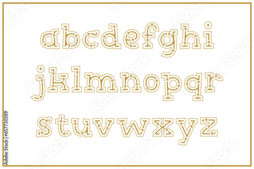 Versatile Collection of Skull Alphabet Letters for Various Uses