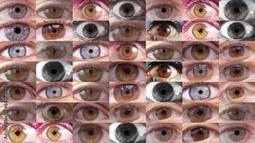 different eyes chaning sequence different eyes chaning sequence