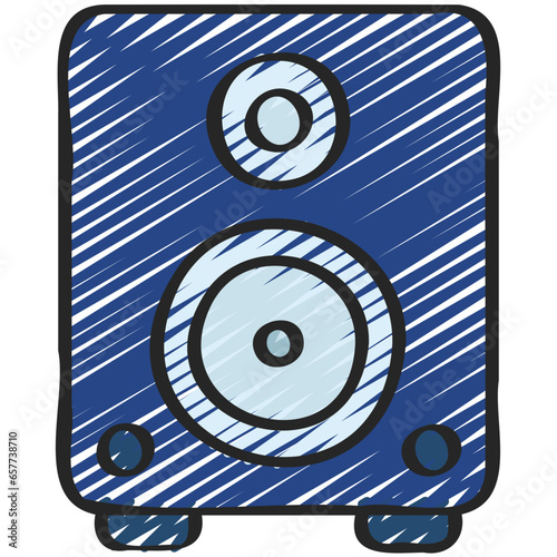 Subwoofer Speaker Icon