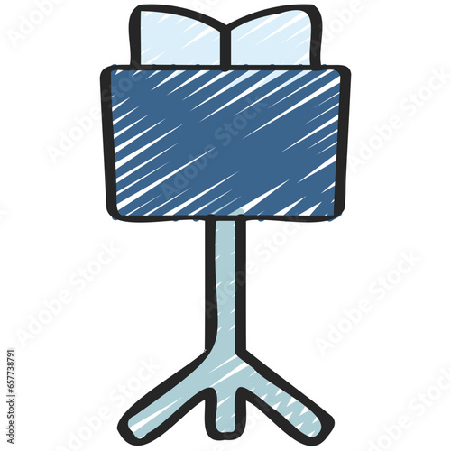 Music Stand Icon