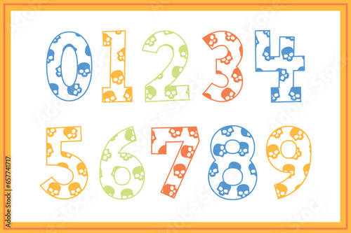 Versatile Collection of Skull Numbers for Various Uses