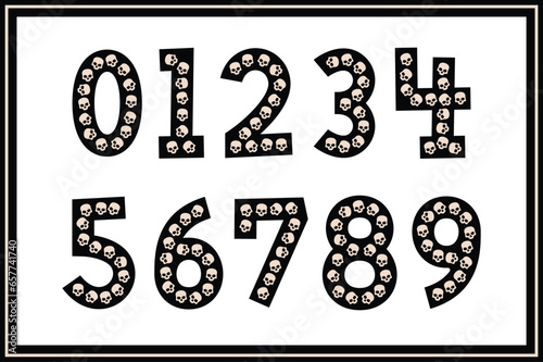 Versatile Collection of Skull Numbers for Various Uses